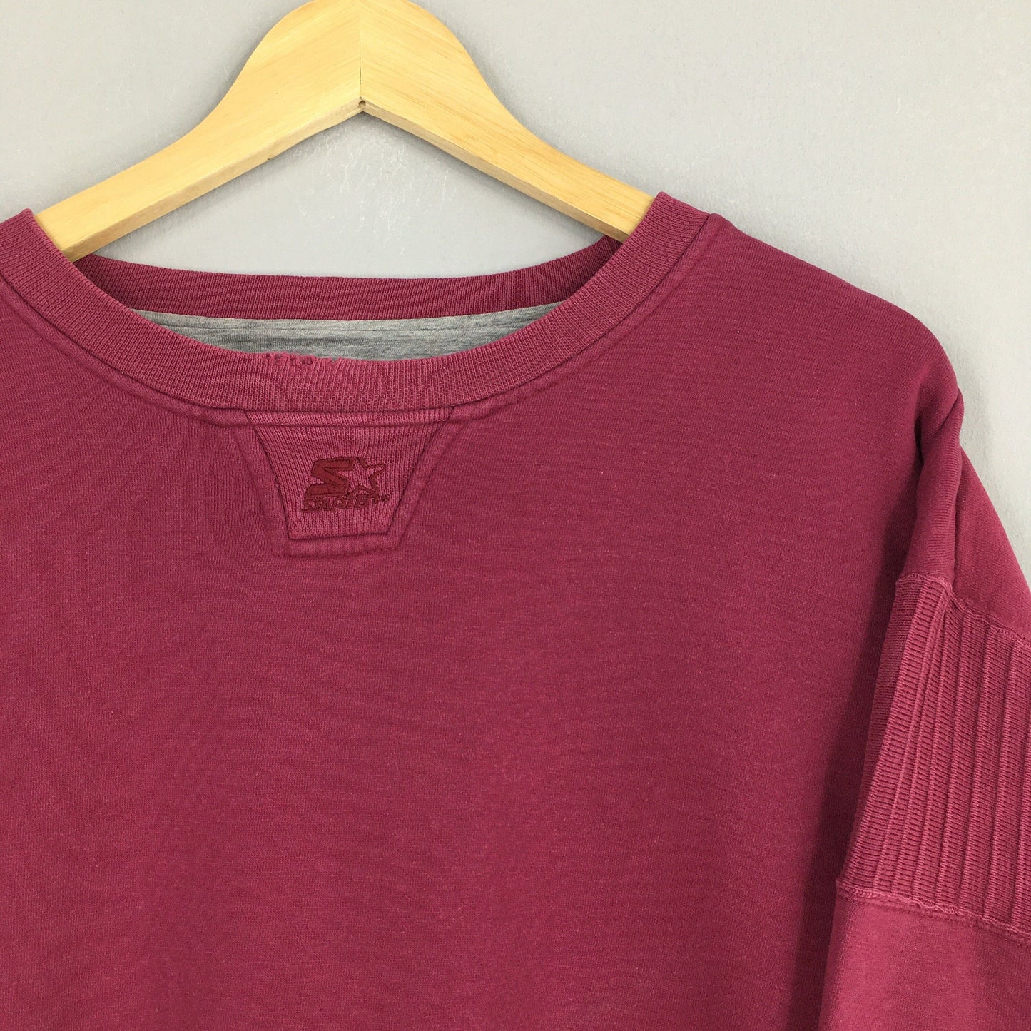 Starter Plain Red Sweatshirt Oversized XLarge