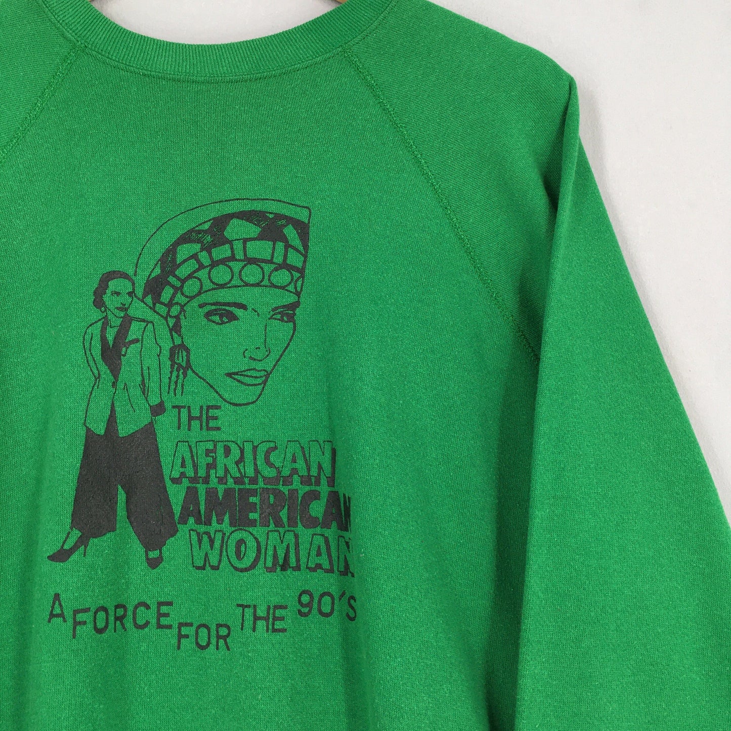 The African American Woman Crewneck Pullover XLarge