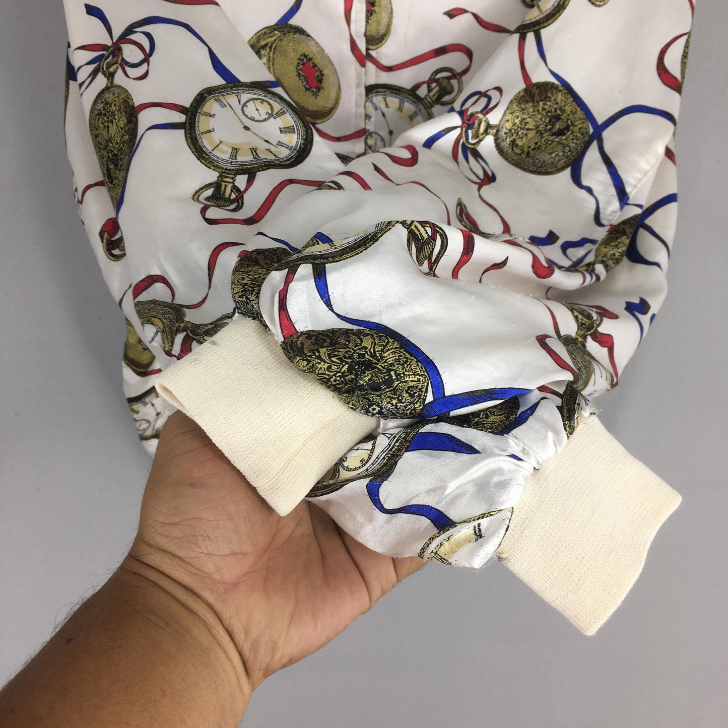 Royalty Baroque Luxury Varsity Jacket Large