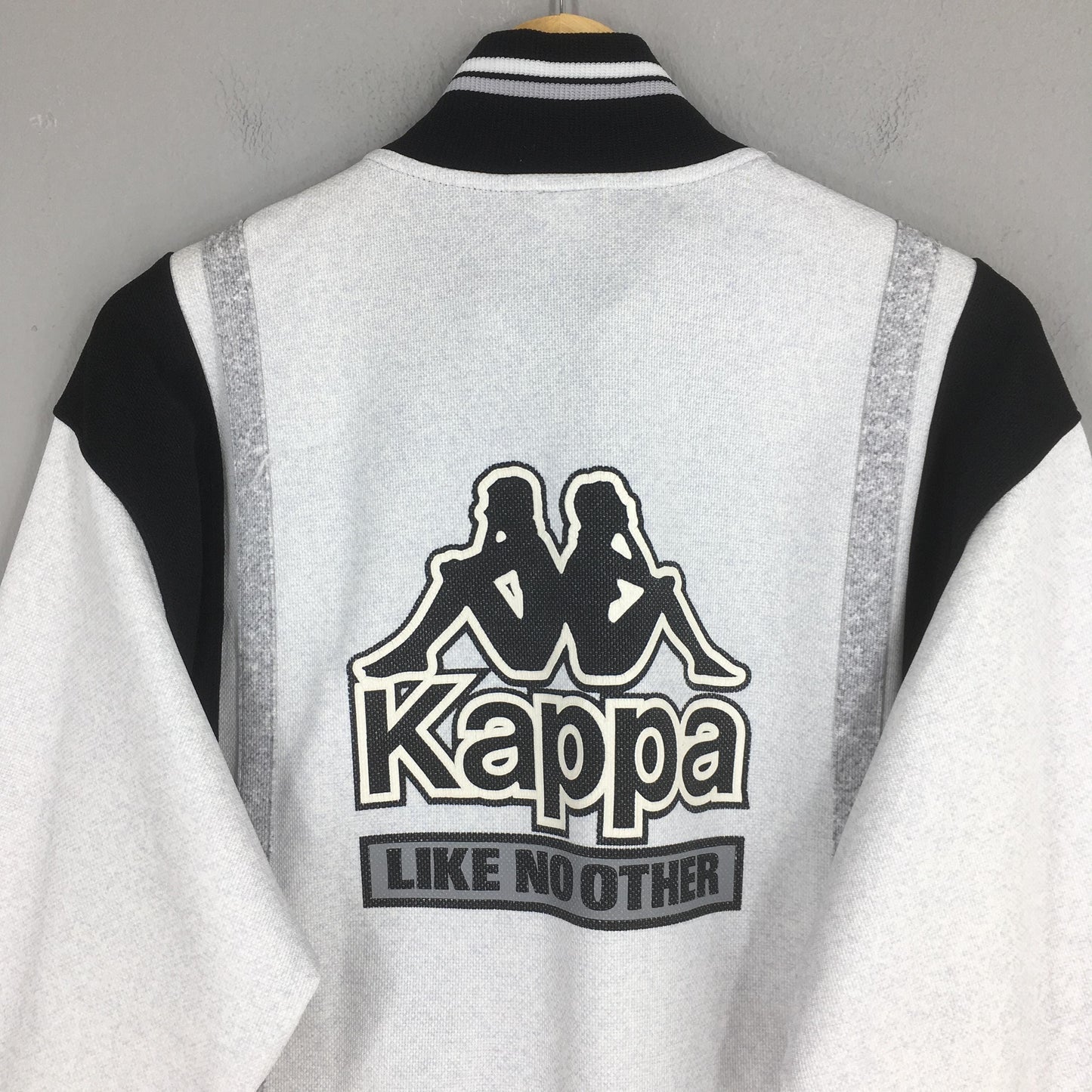 90s Kappa Sport White Track Top Jacket Large