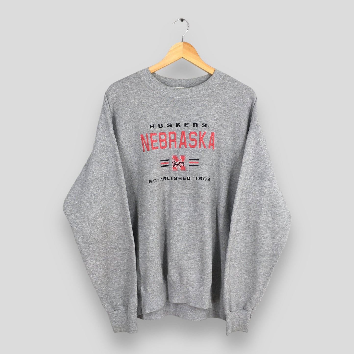 Nebraska Huskers Football Sweatshirt XLarge