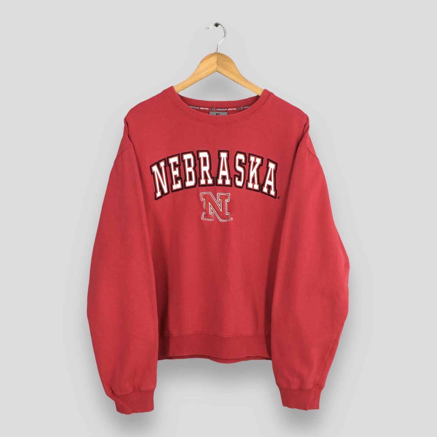 Nebraska State Red Sweatshirts XLarge