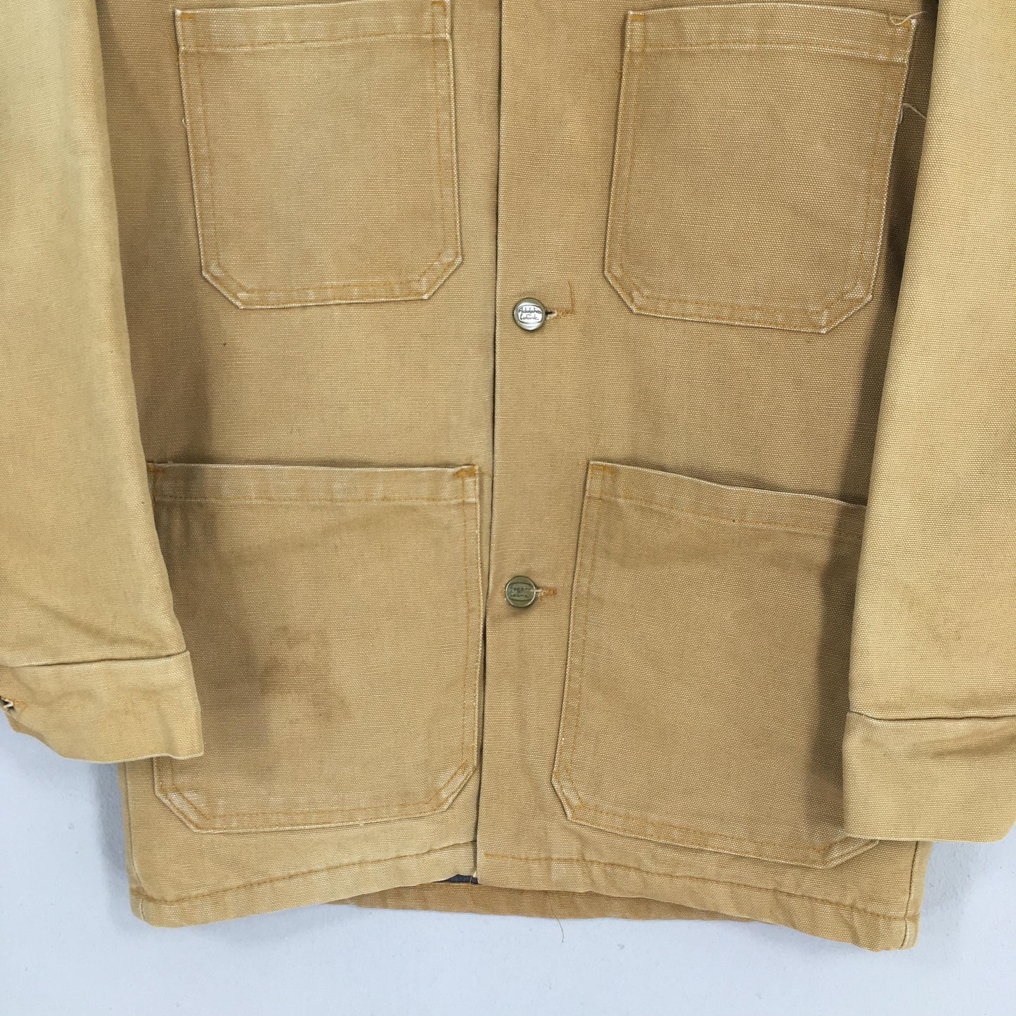 Adolphe Lafont Chore Workwear Denim Jacket Small