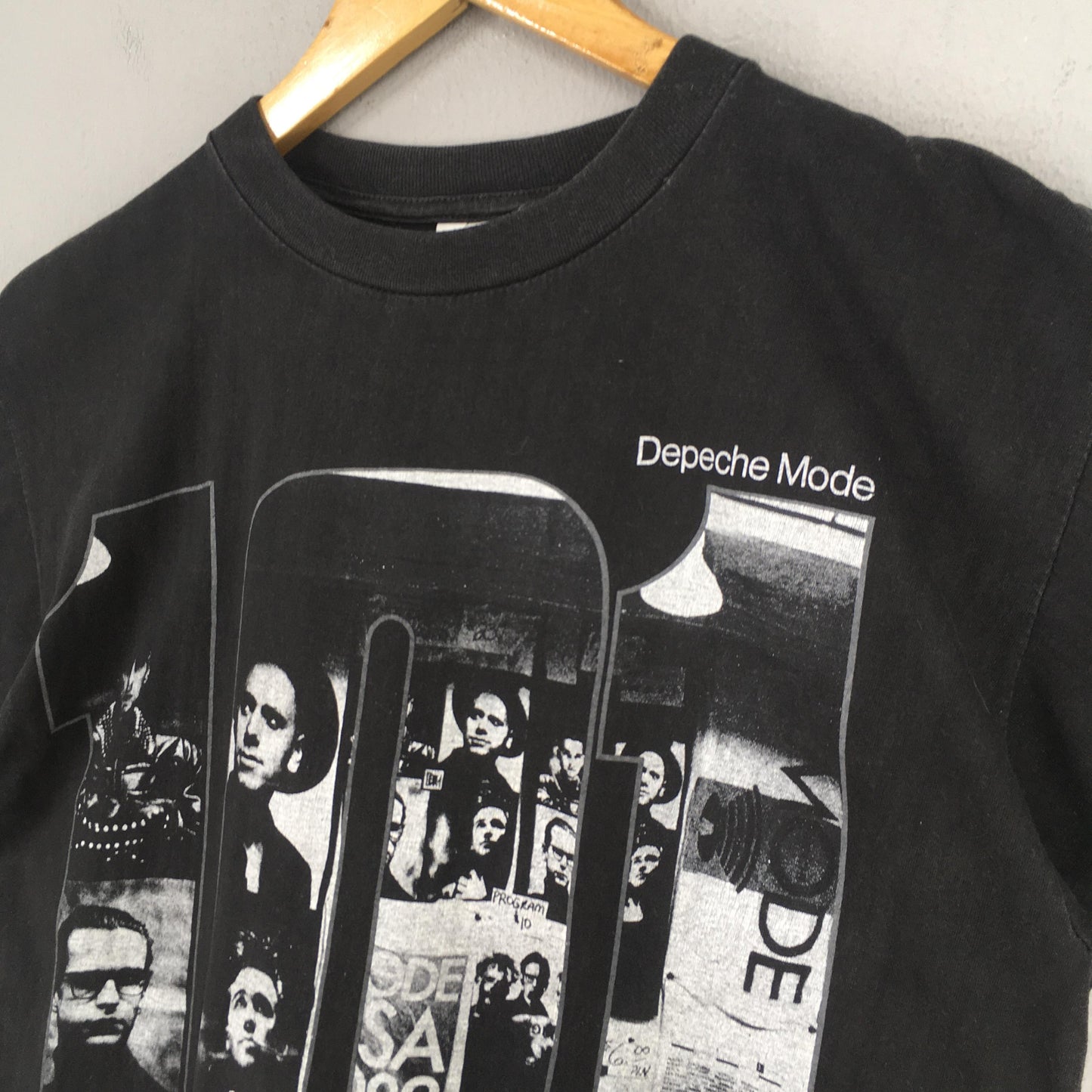 Depeche Mode 101 Black Tshirt Medium