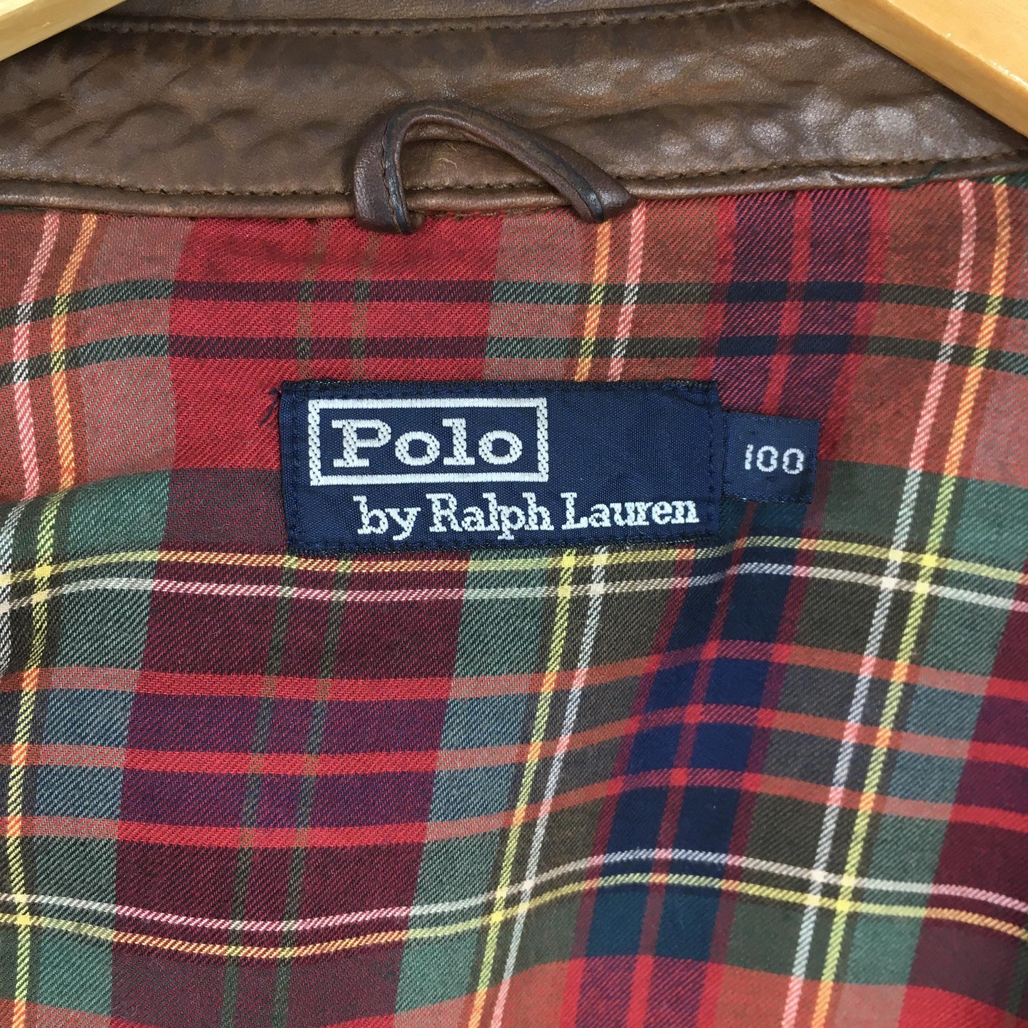 Polo Ralph Lauren Leather Jacket Large