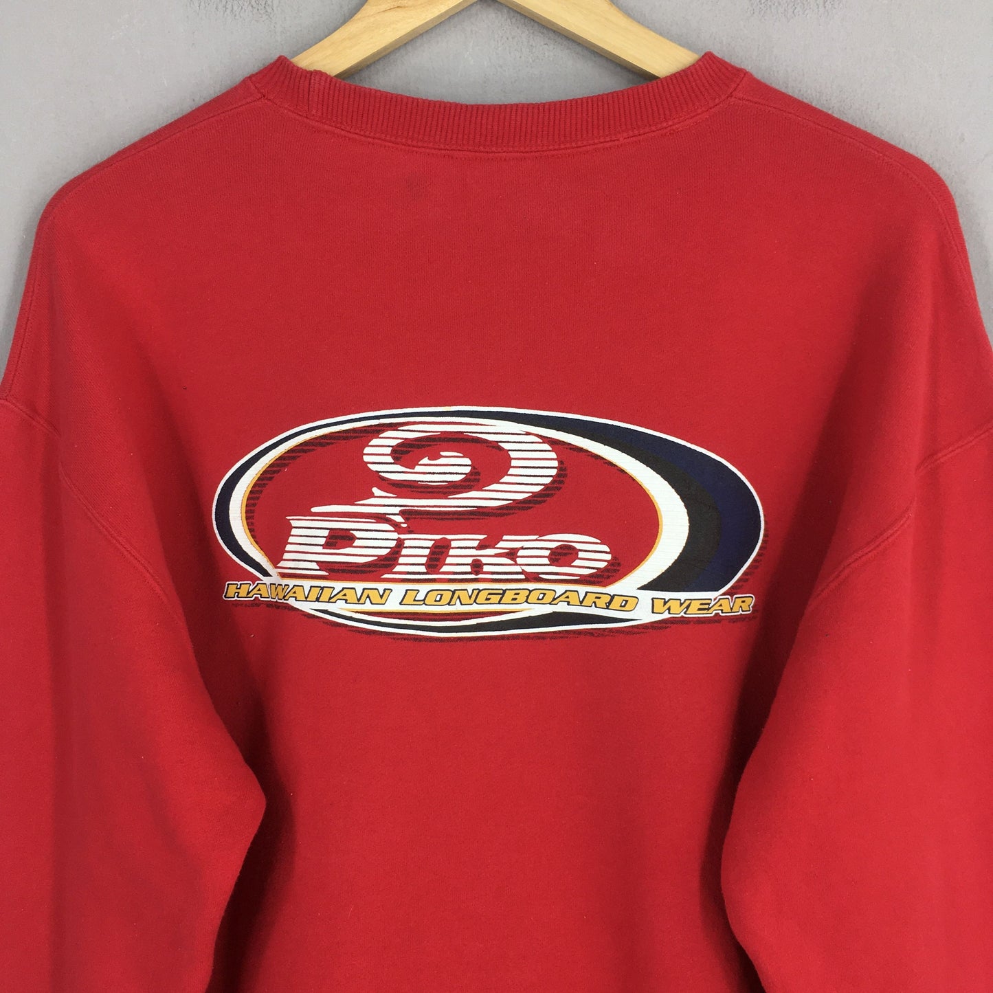 Piko Surf Red Sweatshirt Large