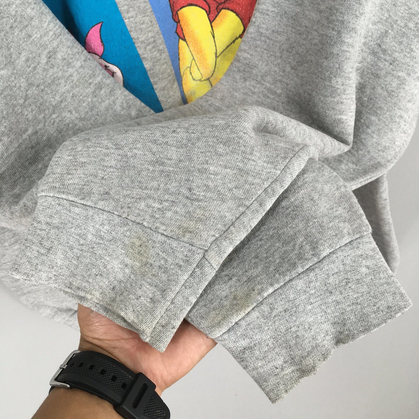 Winnie The Pooh Disney Gray Sweatshirt XLarge