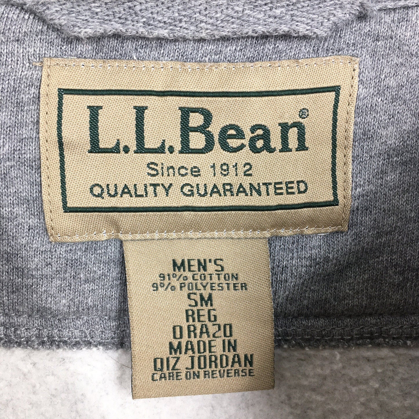 LL Bean Gray Sweatshirt Medium