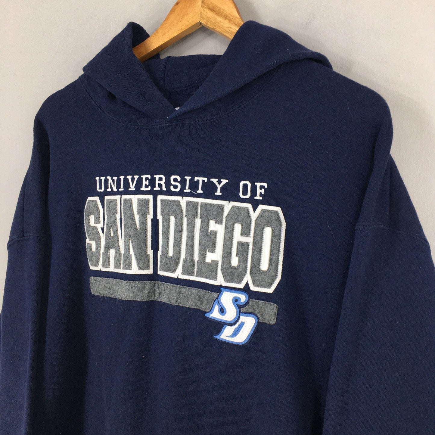 University Of San Diego Blue Hoodie 2XLarge