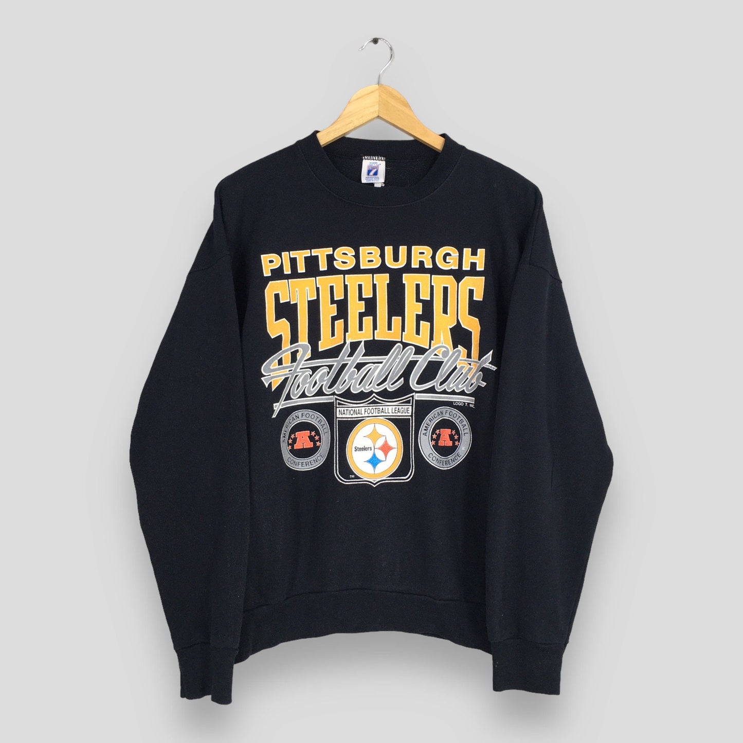 Pittsburgh Steelers NFL Rugby Sweater Large