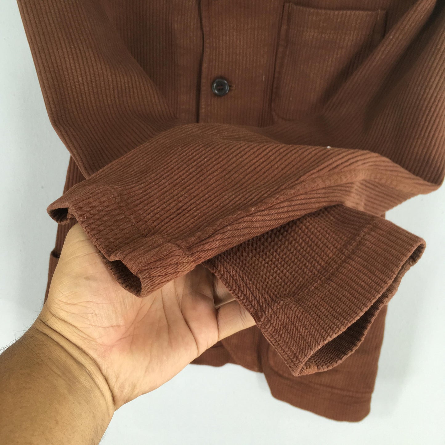 AD2000 Comme Des Garcons Homme Plus Brown Corduroy Jacket Medium