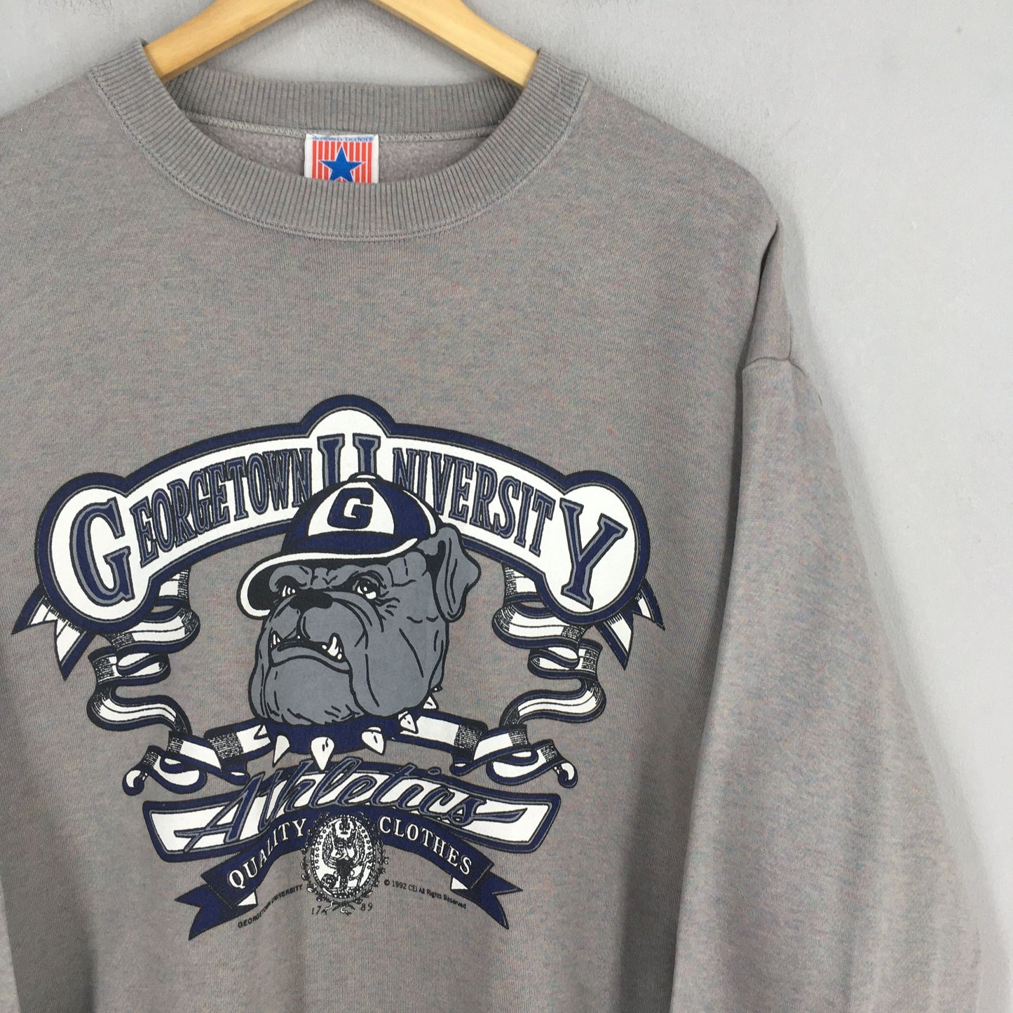 Georgetown University Gray Sweatshirt Large