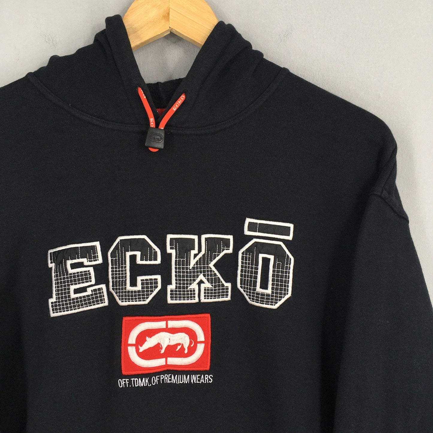 Ecko Function Black Hoodie Sweatshirt Medium