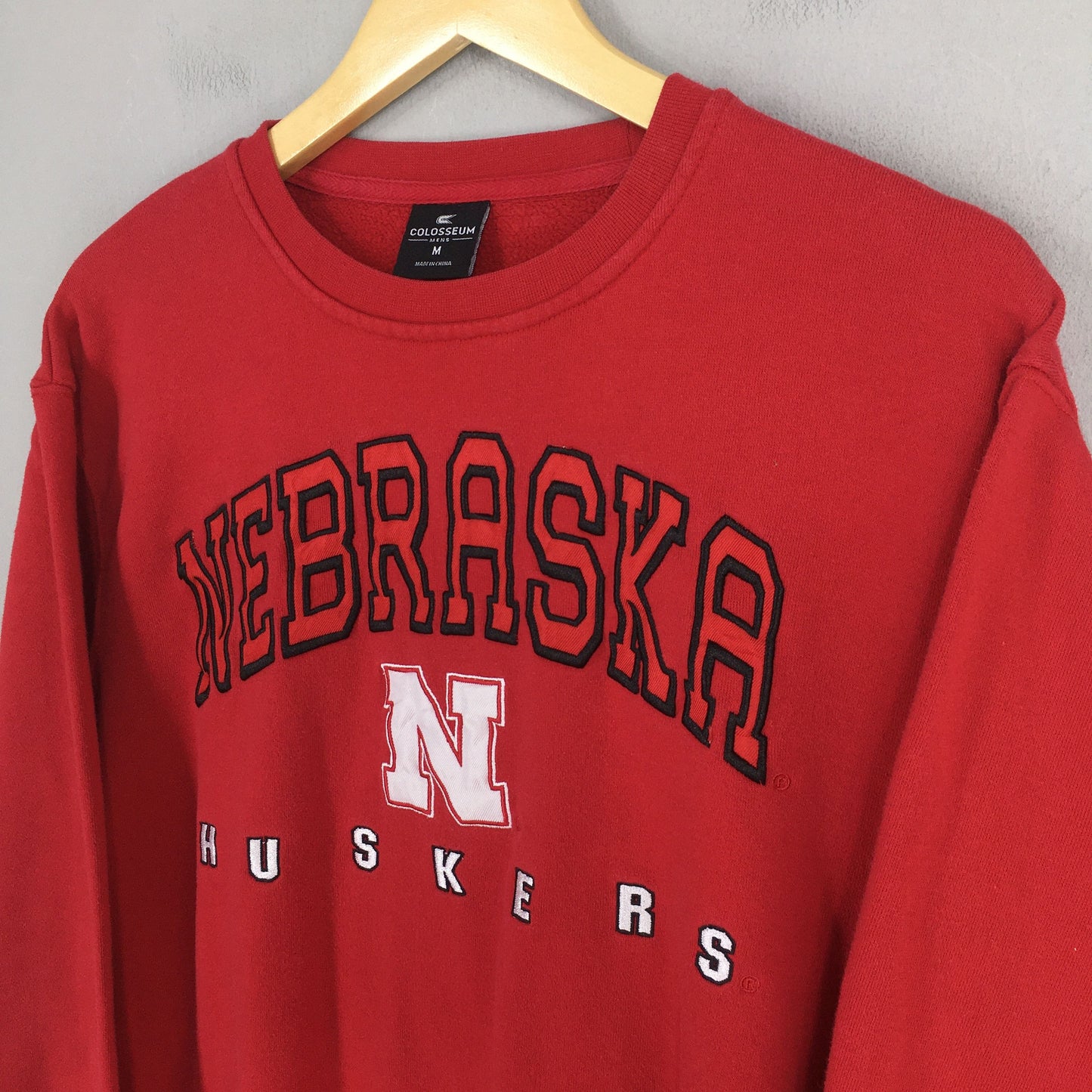 Nebraska Huskers Football Sweatshirt Medium