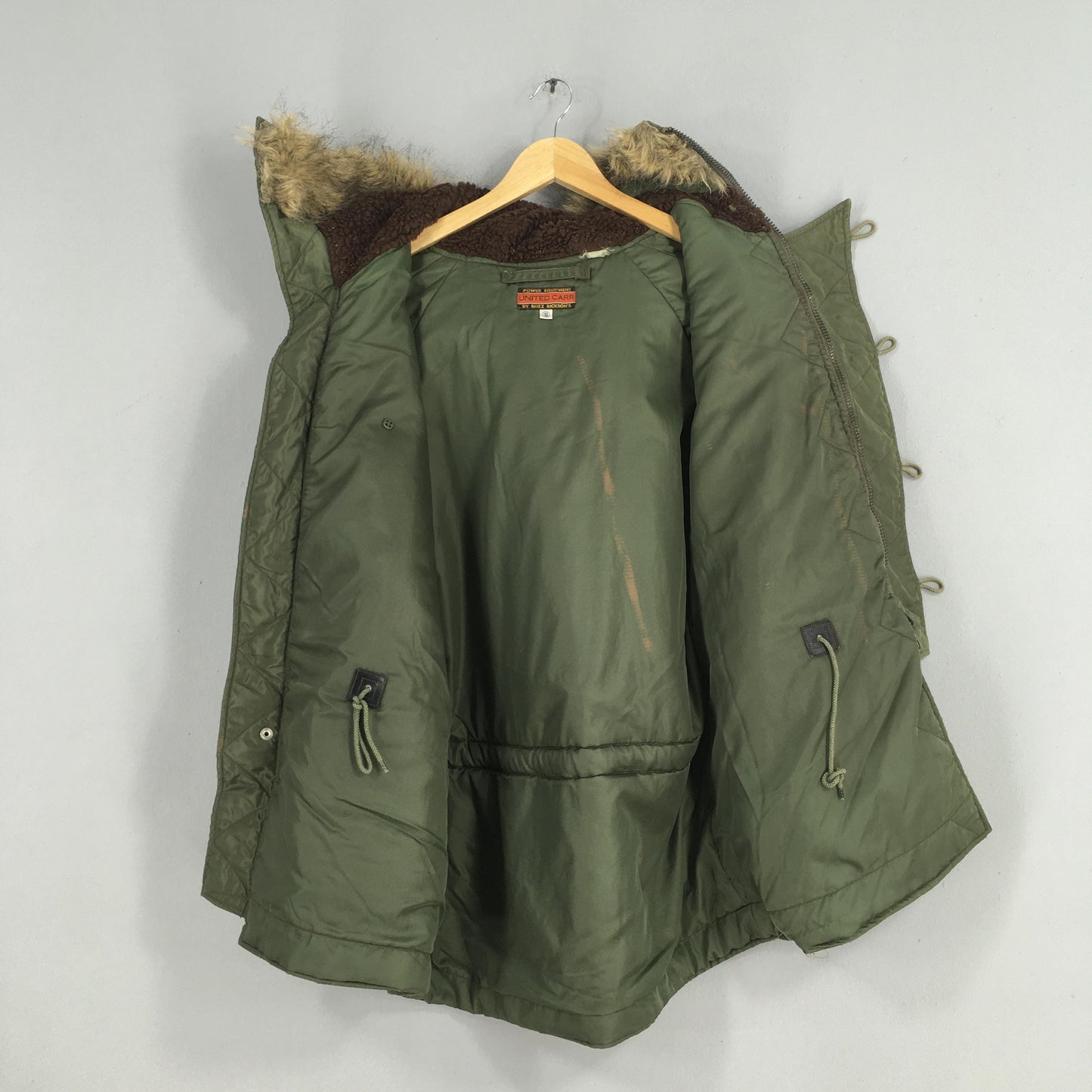United Carr Buzz Rickson Type N-3B Parka Jacket Small