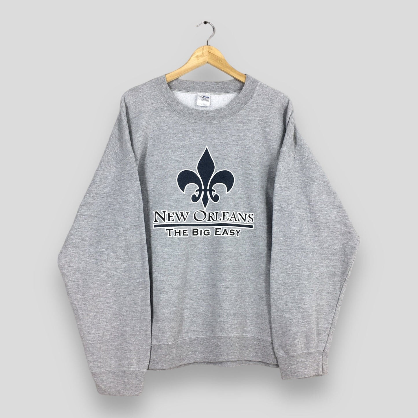 New Orleans Gray Sweatshirt XLarge