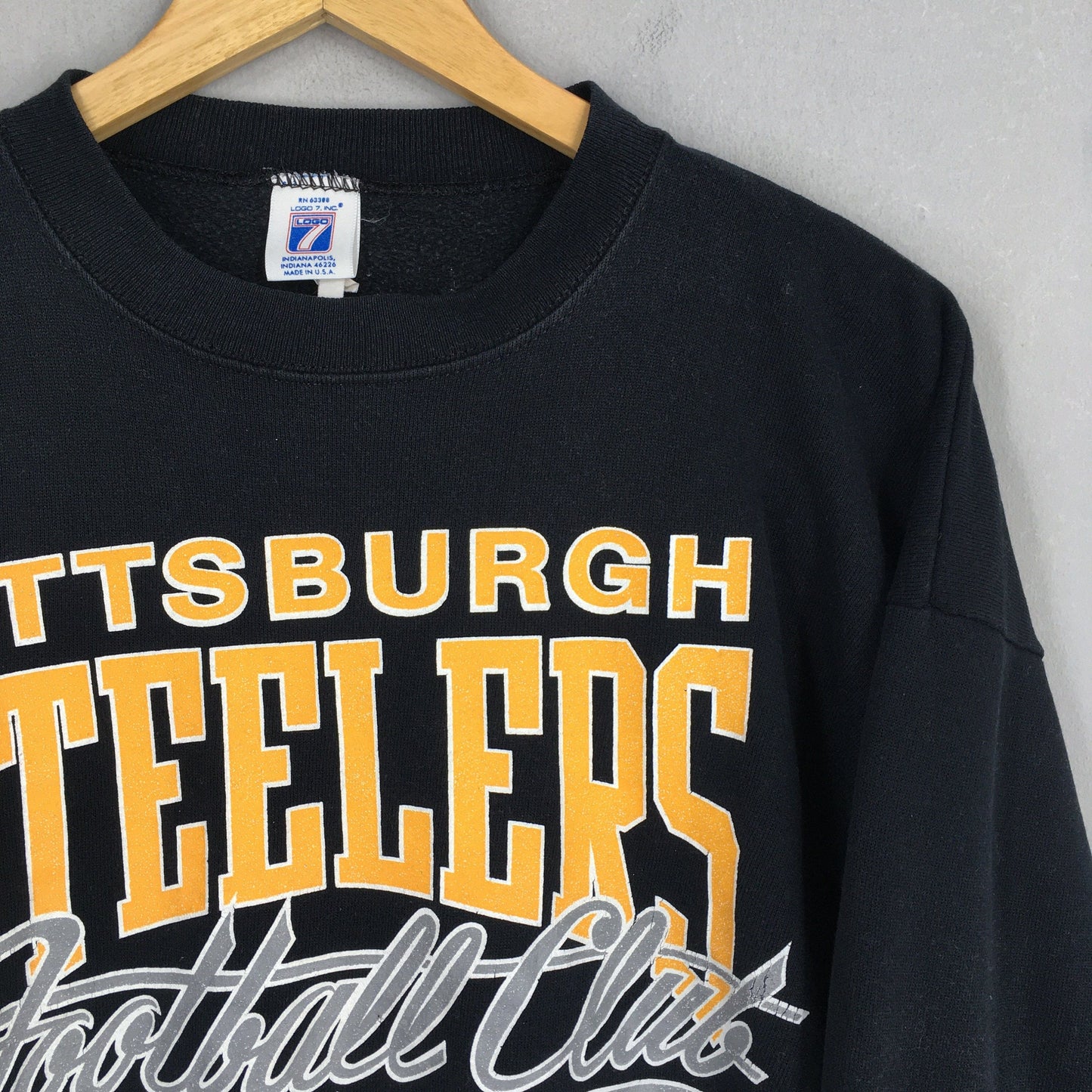 Pittsburgh Steelers NFL Rugby Sweater Large