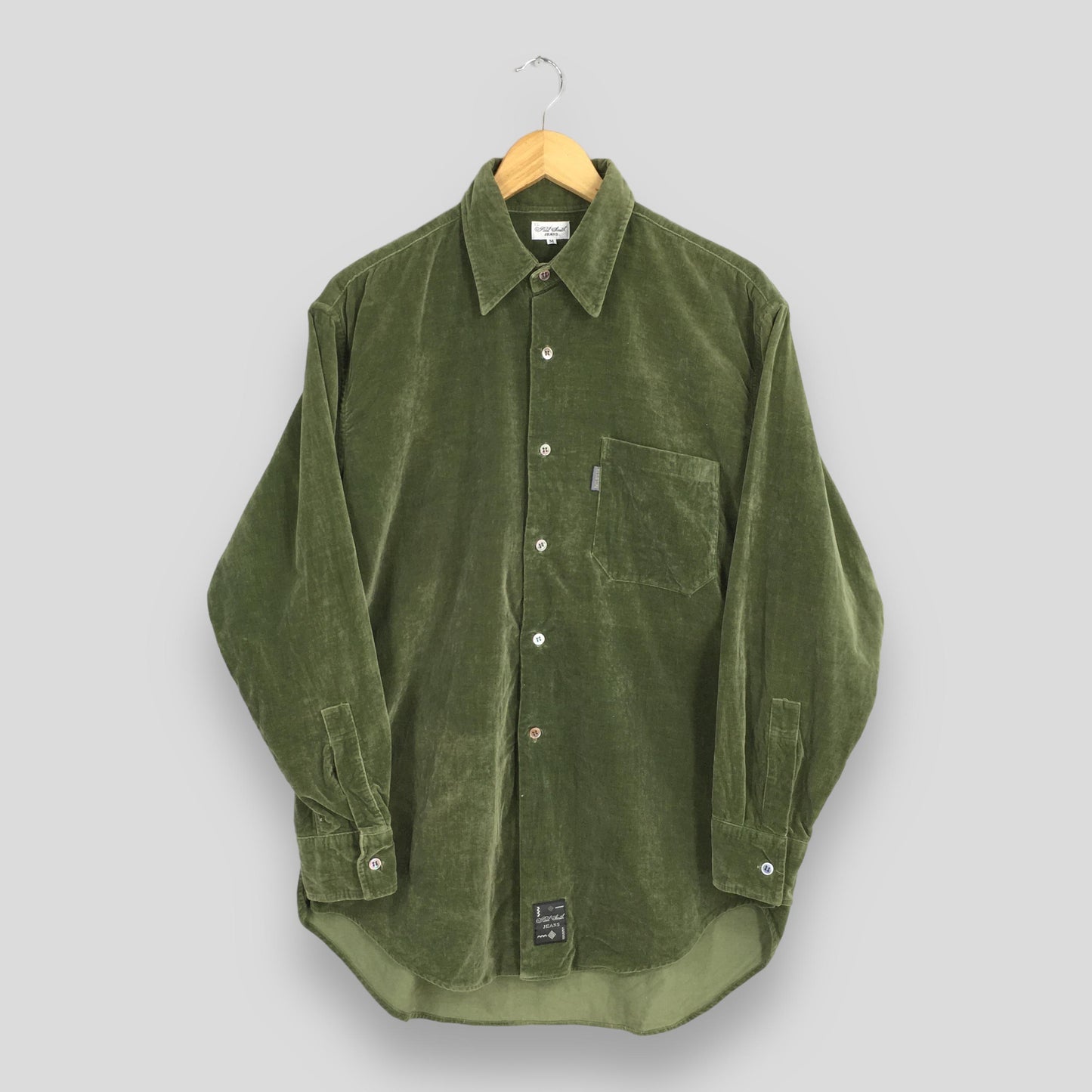 Paul Smith London Green Flannel Shirt Medium