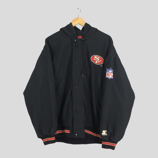 San Francisco 49ers NFL Hoodie Jacket Large