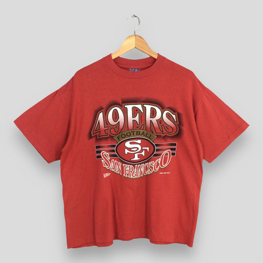 San Francisco 49ers NFL Red Tshirt Large