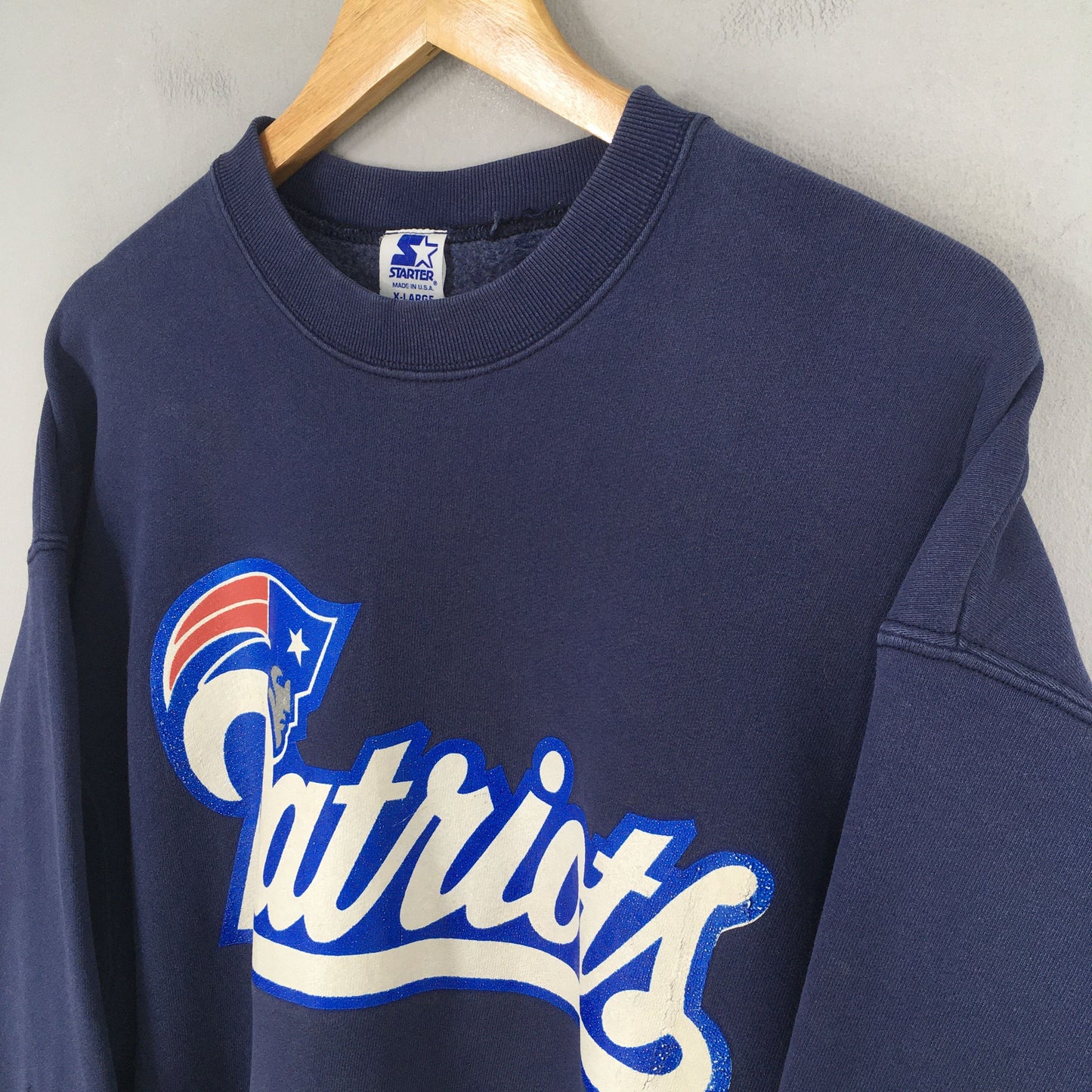 New England Patriots NFL Blue Sweatshirt XLarge