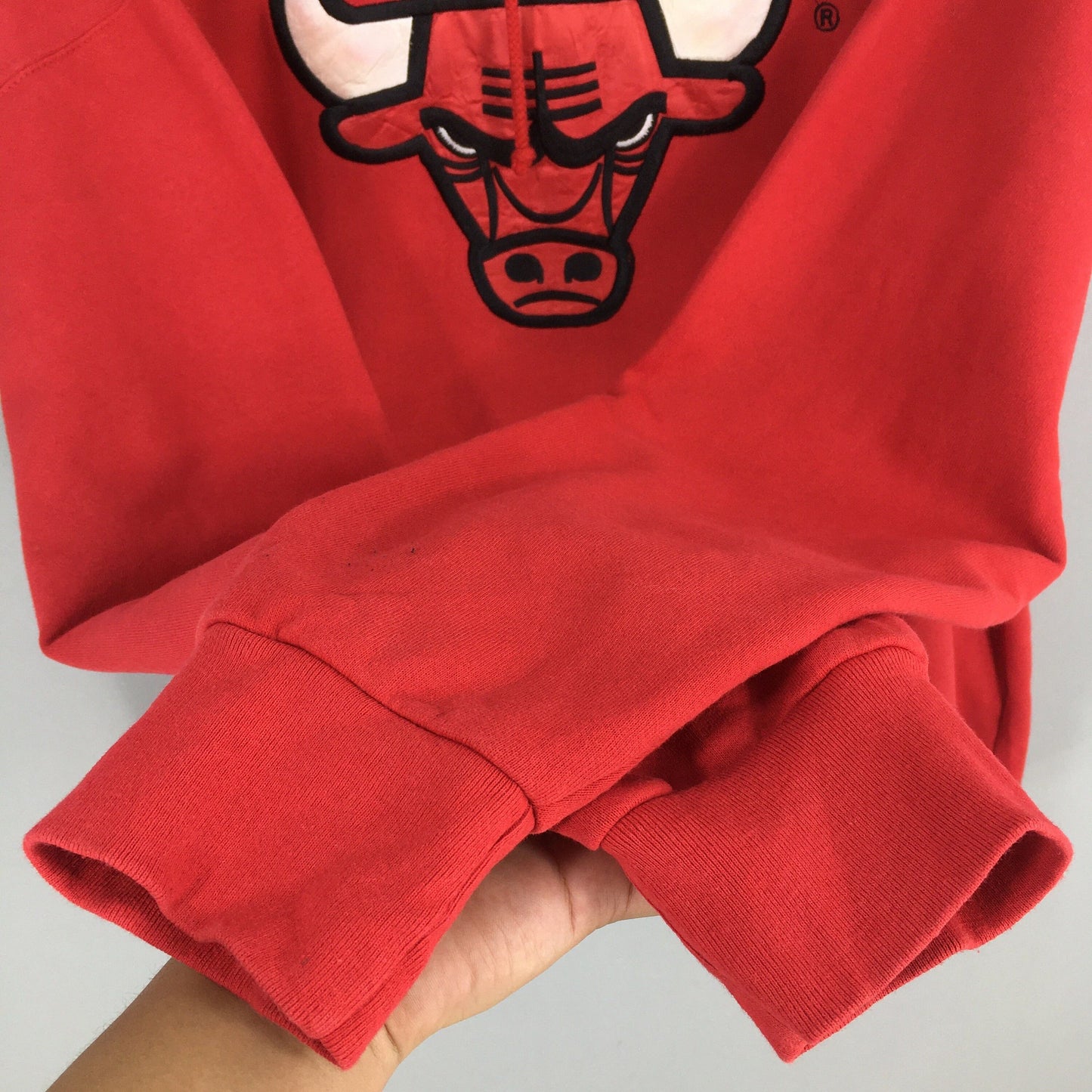 NBA Chicago Bulls Red Hoodie Sweatshirt Large