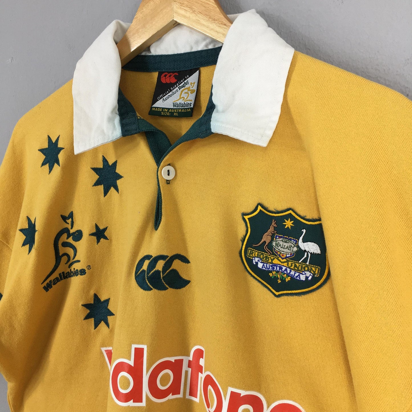 Canterbury Australian Wallabies Rugby Polo Shirt XLarge