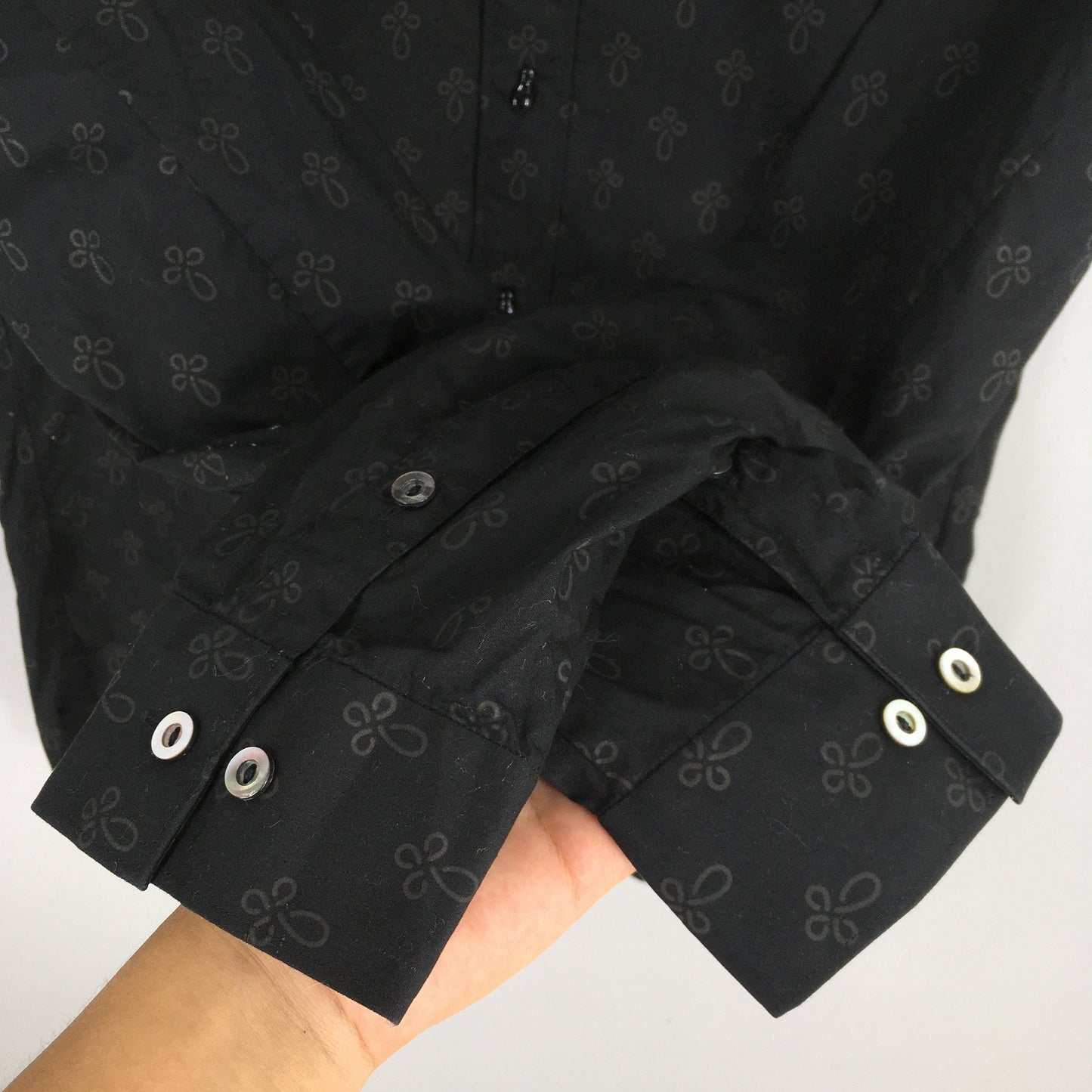 Number (N)ine Black Oxfords Shirt Medium