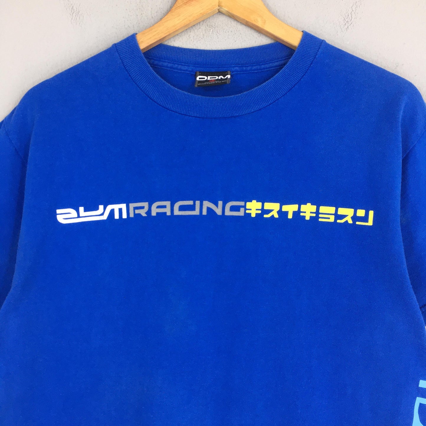 Sum Racing Car Japan Blue T shirt Medium