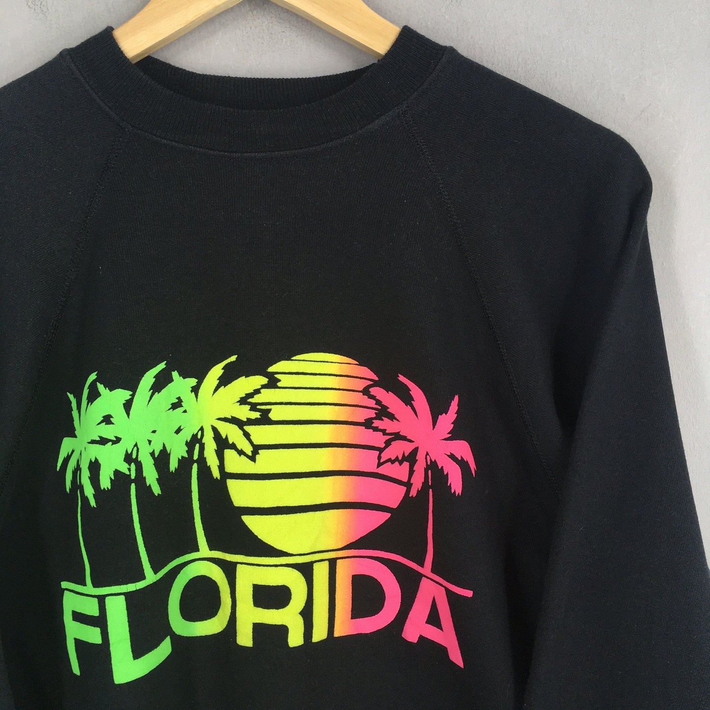 Florida Palm Beach Rainbow Logo Sweatshirt Large