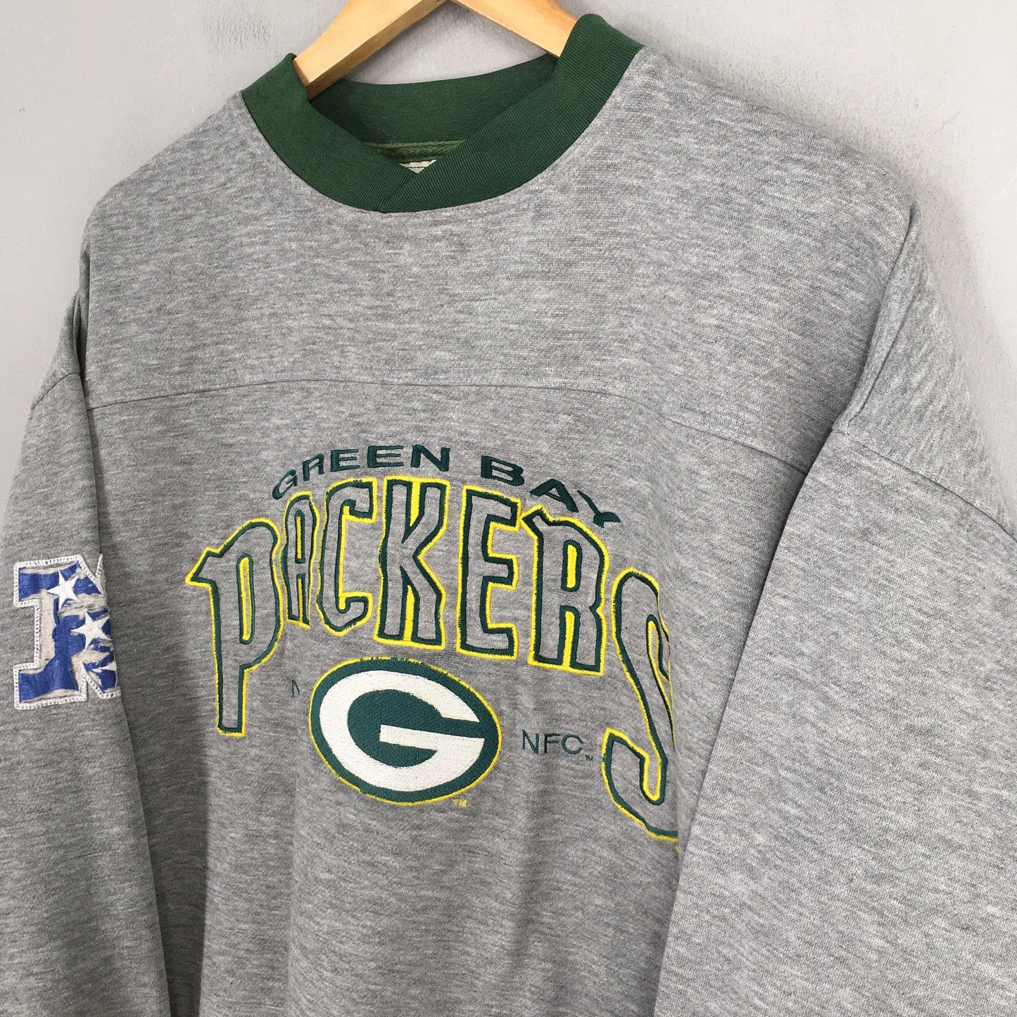 Green Bay Packers NFL Gray Sweater XLarge