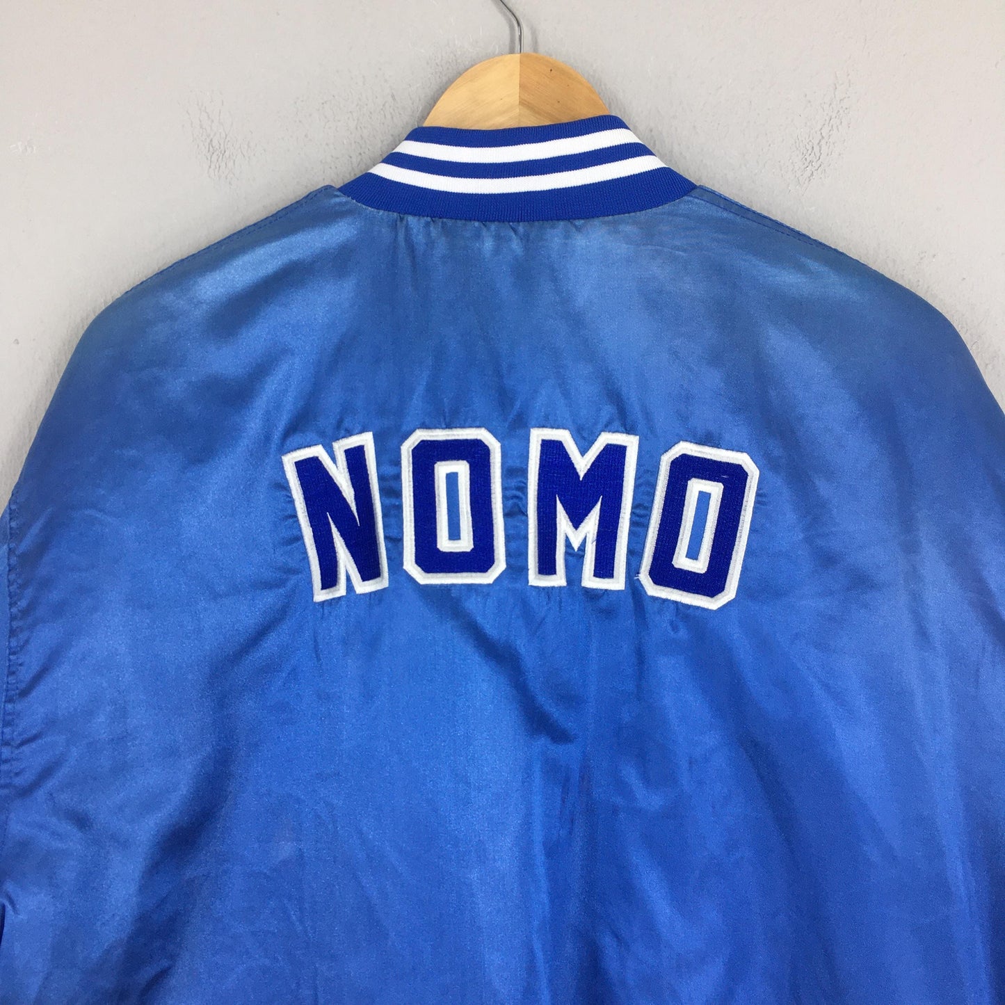 LA Dodgers MLB Stadium Varsity Satin Jacket XLarge