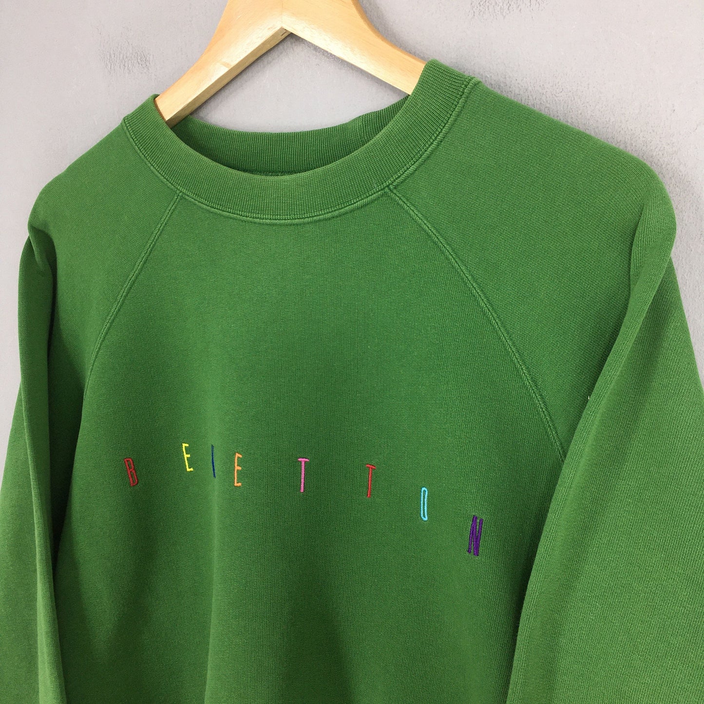 United Colors Of Benetton Green Sweaters Small