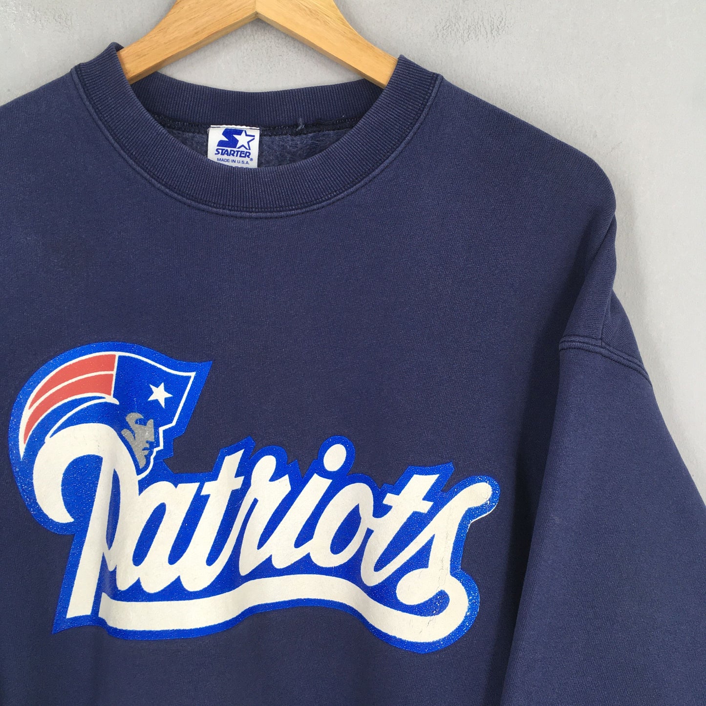 New England Patriots NFL Blue Sweatshirt XLarge