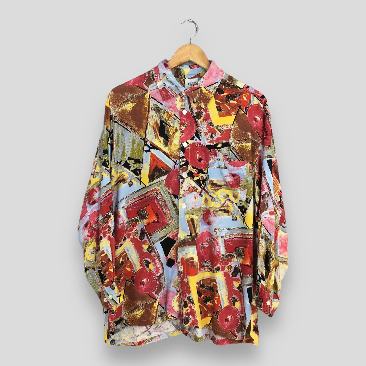 Abstract Funky Pop Art Shirt Medium