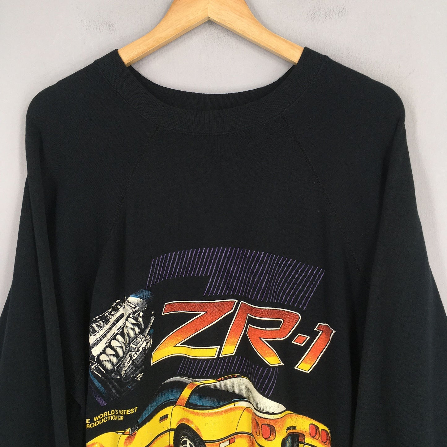 Chevrolet ZR-1 Racing Car Sweatshirt XXLarge