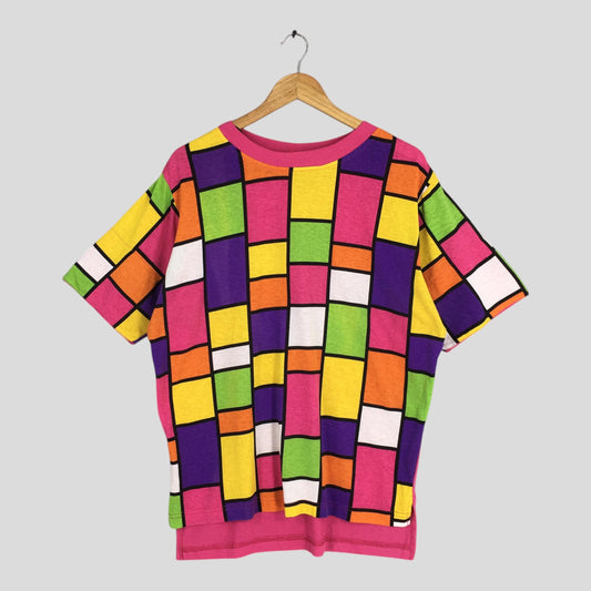 Traffic Jam Multicolor T shirt Large