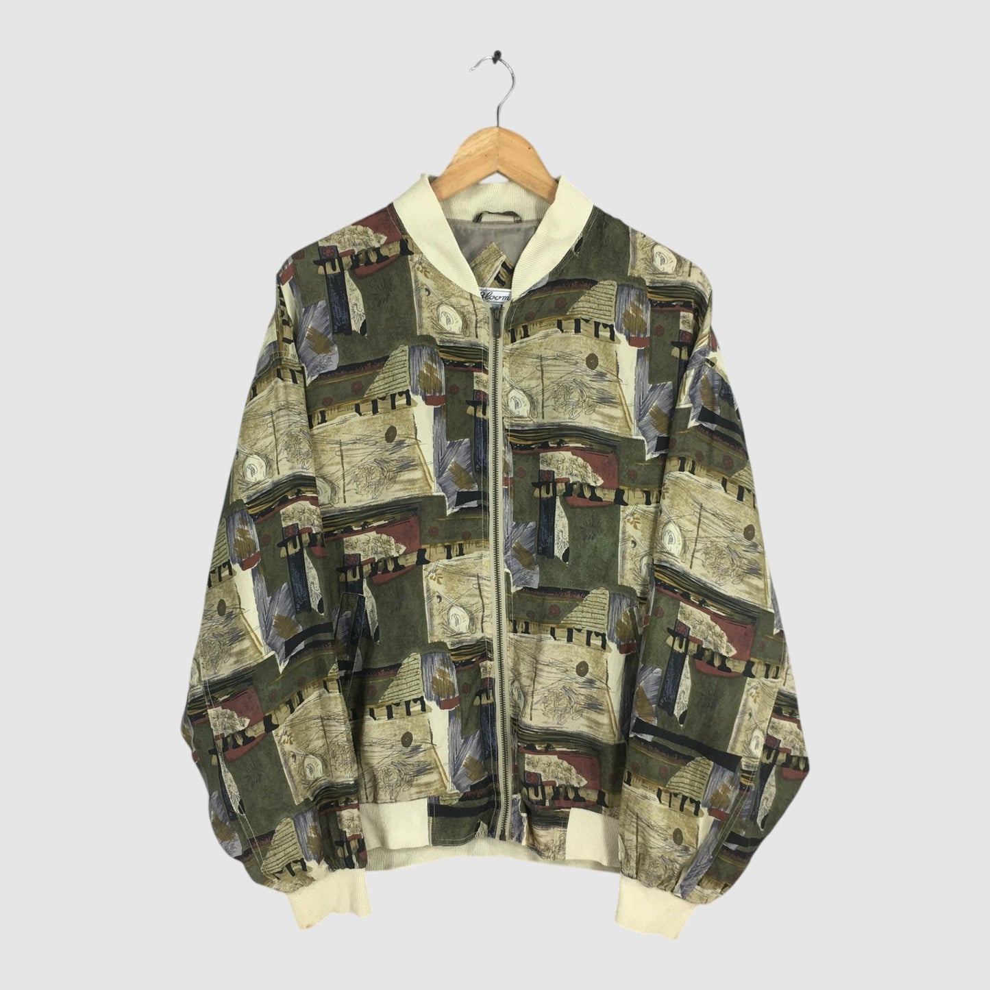 90s Hot Air Balloon Royalty Baroque Jacket Medium