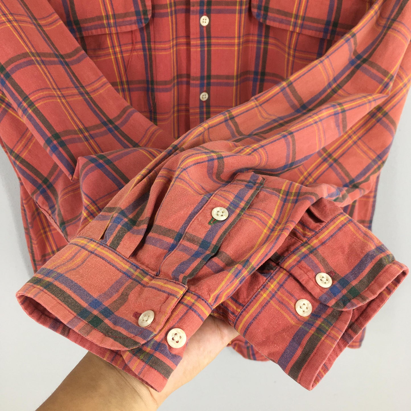 Tommy Hilfiger Plaid Oxfords XLarge