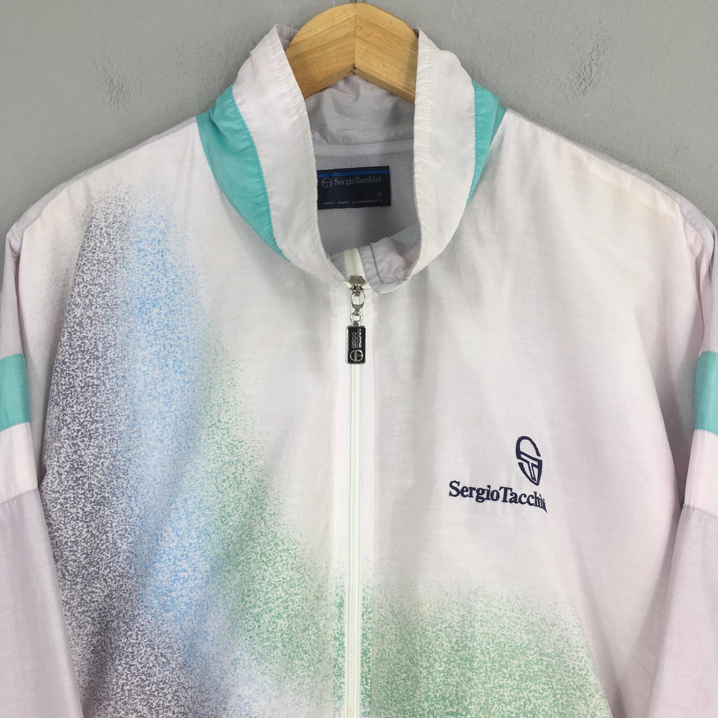 Sergio Tacchini Windbreaker Multicolor Jacket Medium
