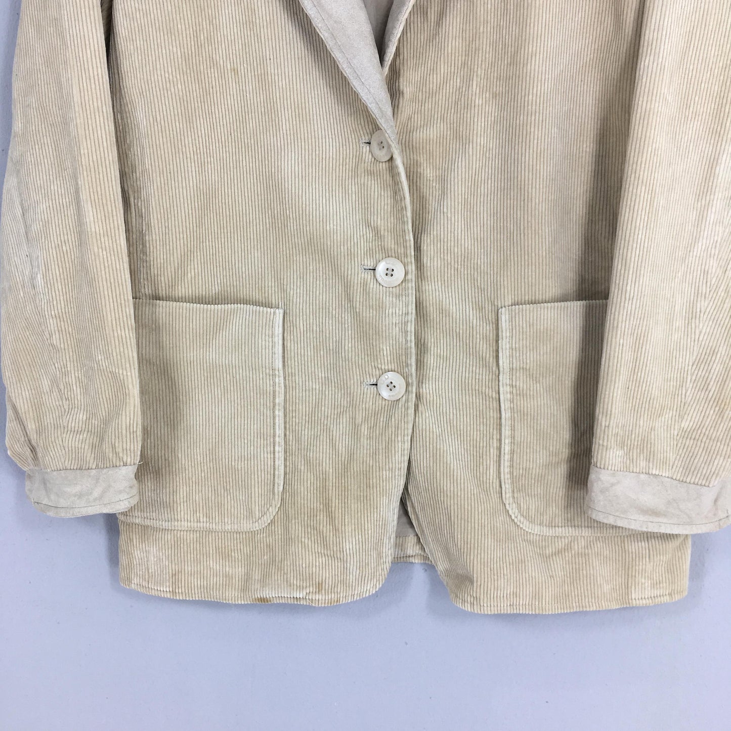 Christian Dior Corduroy Brown Blazer Large