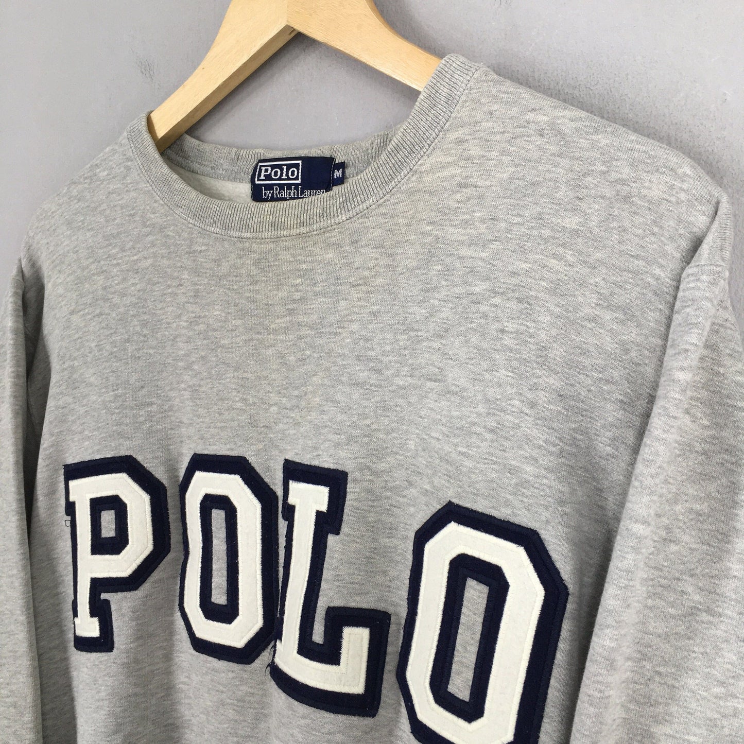 Polo Ralph Lauren Spell Out Sweater Medium