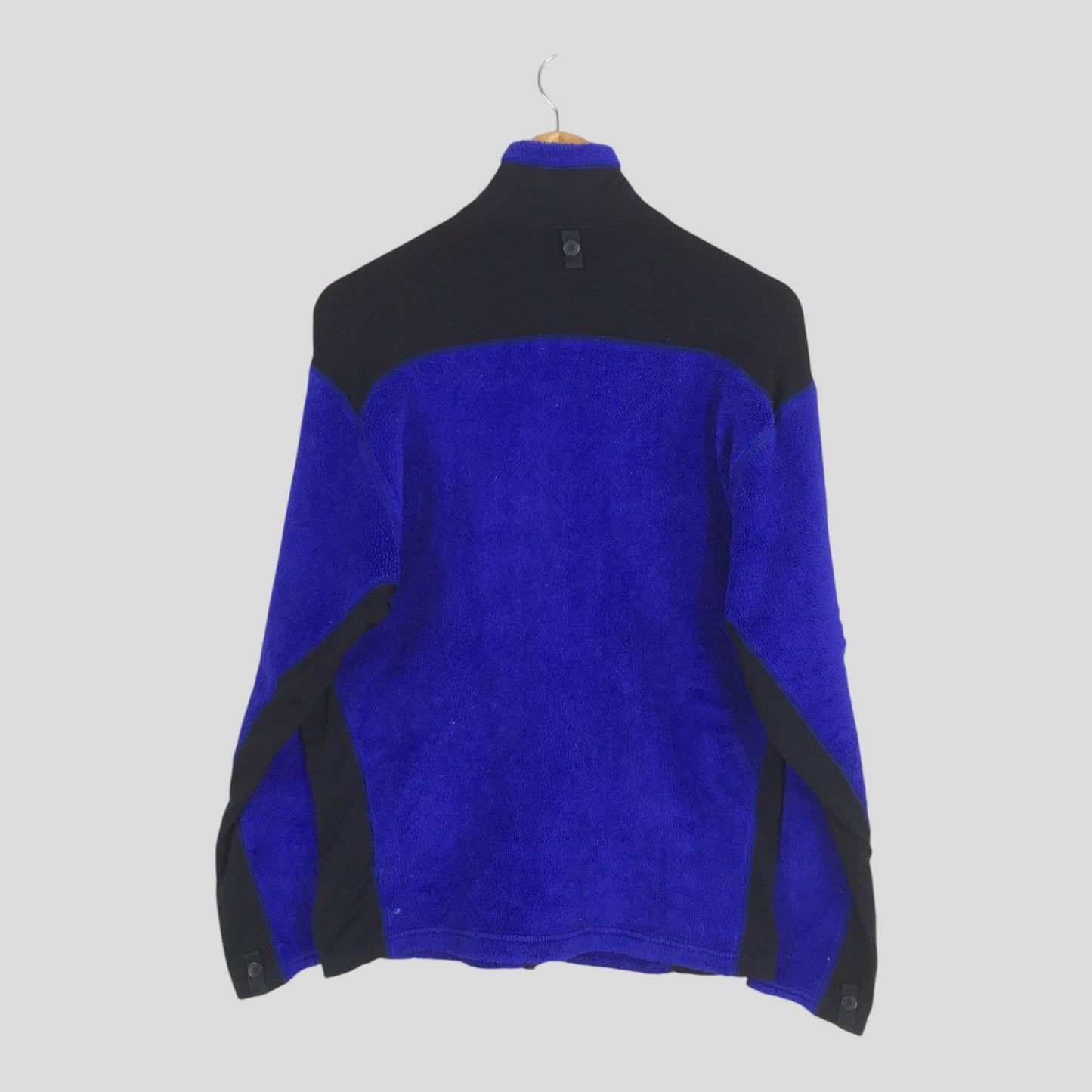 The North Face Blue Fleece Zipper Sweater Medium
