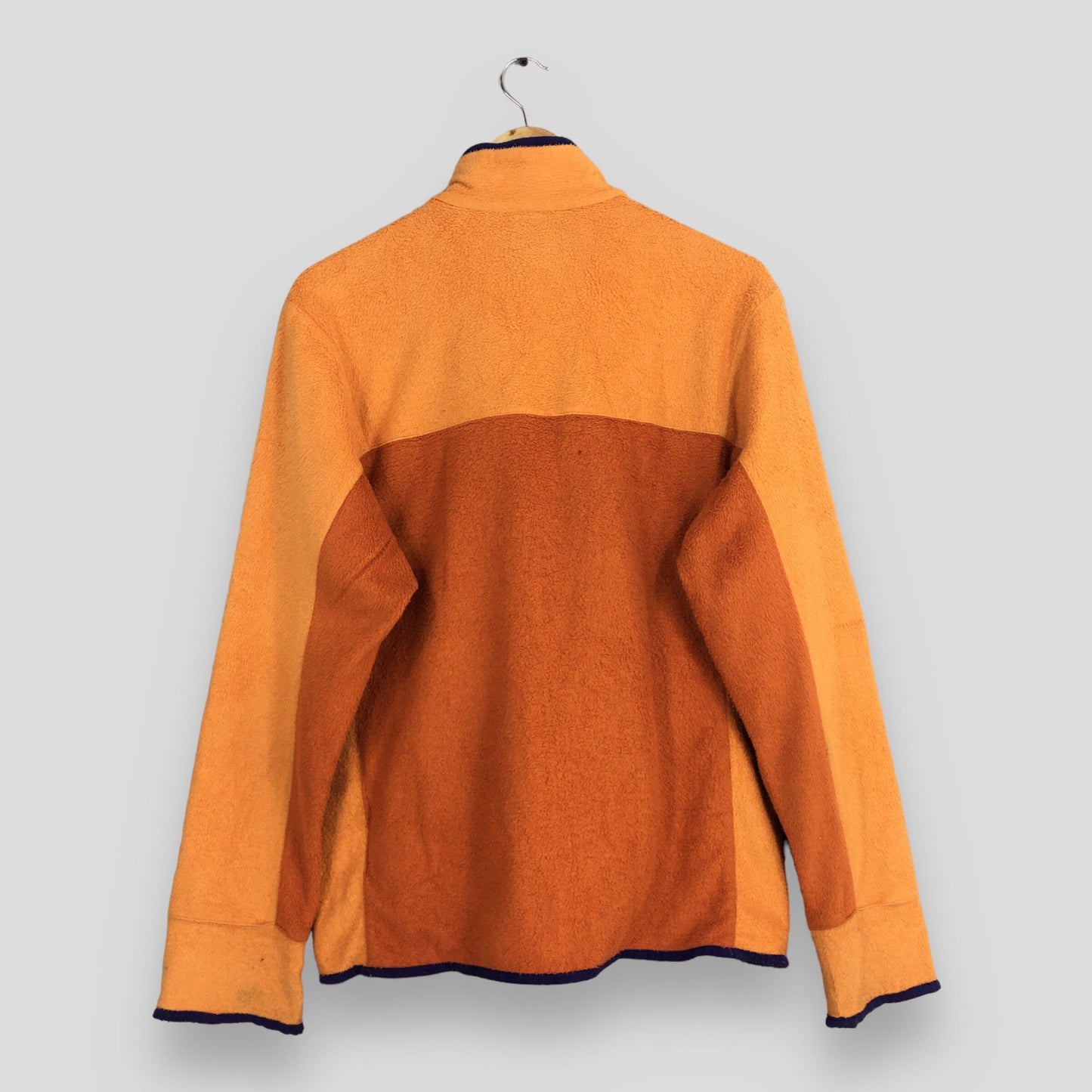 Nike Swoosh Orange Fleece Sweater Medium