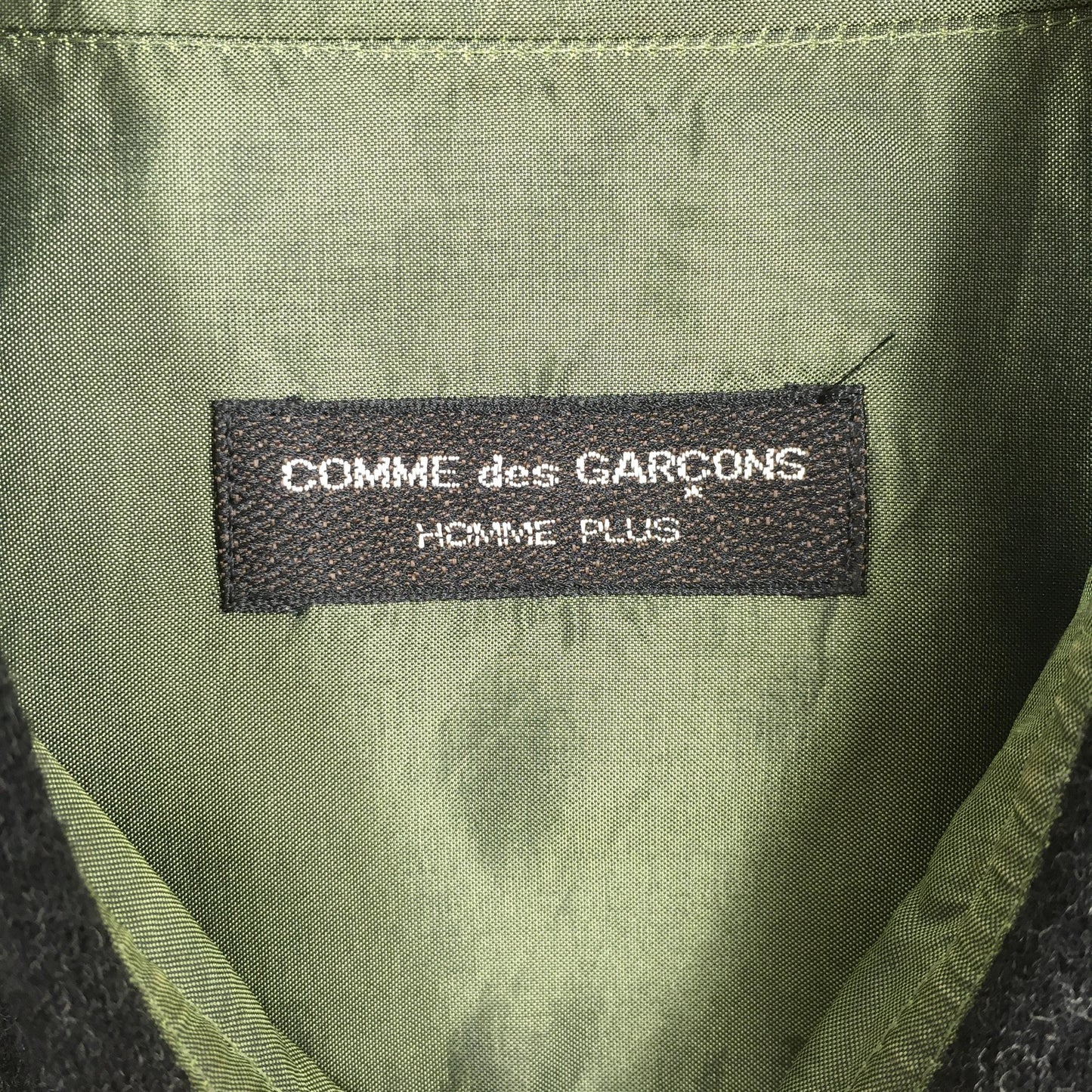 AD1996 Comme Des Garcons Homme Plus Green Shirt Medium