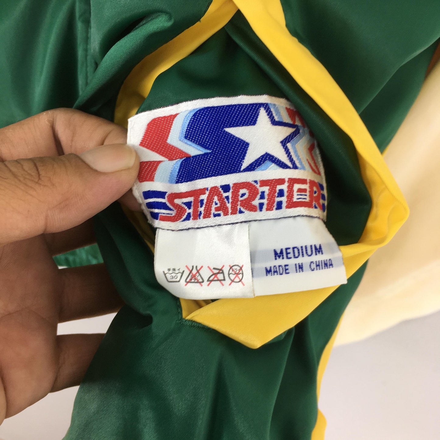 Starter Oakland Athletics MLB Windbreaker Jacket Medium