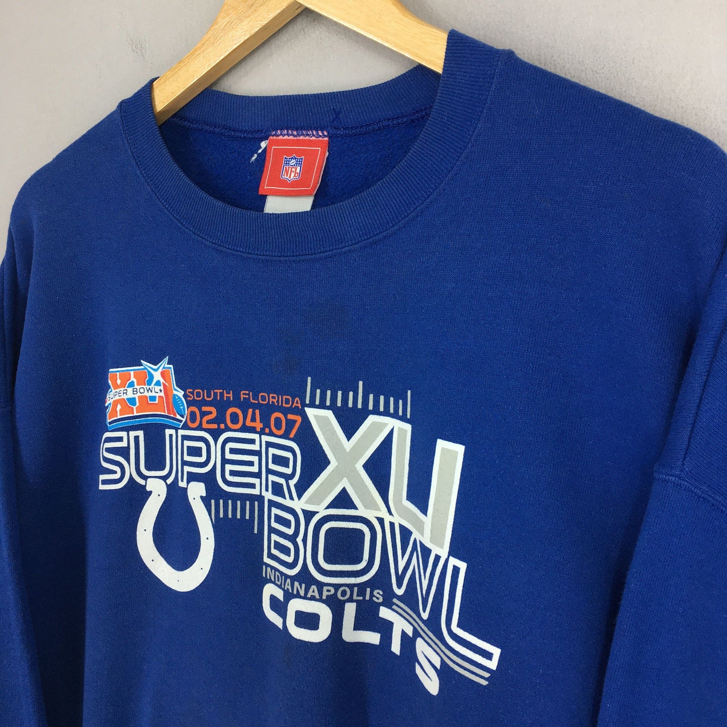 Indianapolis Colts NFL Sweatshirt XLarge