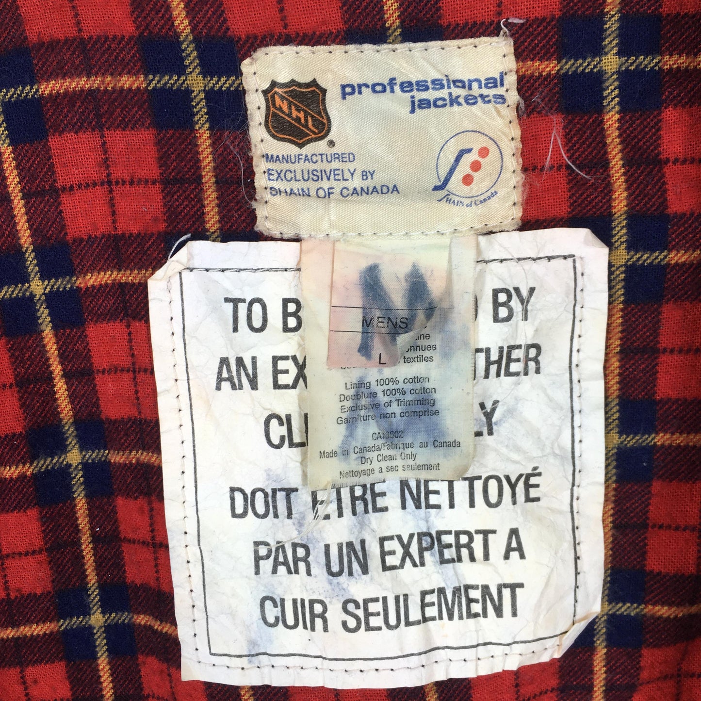 Toronto Maple Leafs Jersey NHL Ice Hockey Jacket Large