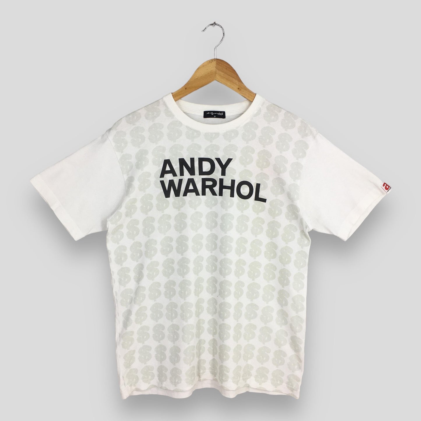 Andy Warhol Dollar Art White T shirt Medium