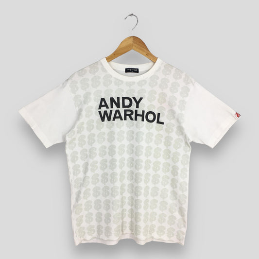 Andy Warhol Dollar Art White T shirt Medium